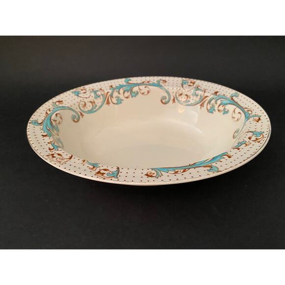 Rare Alfred Meakin Brierley Oval Serving Bowl | Antique Late 1800s Fine China - Picture 2 of 7